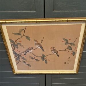 Vintage Traditional Chinese
Silk Painting